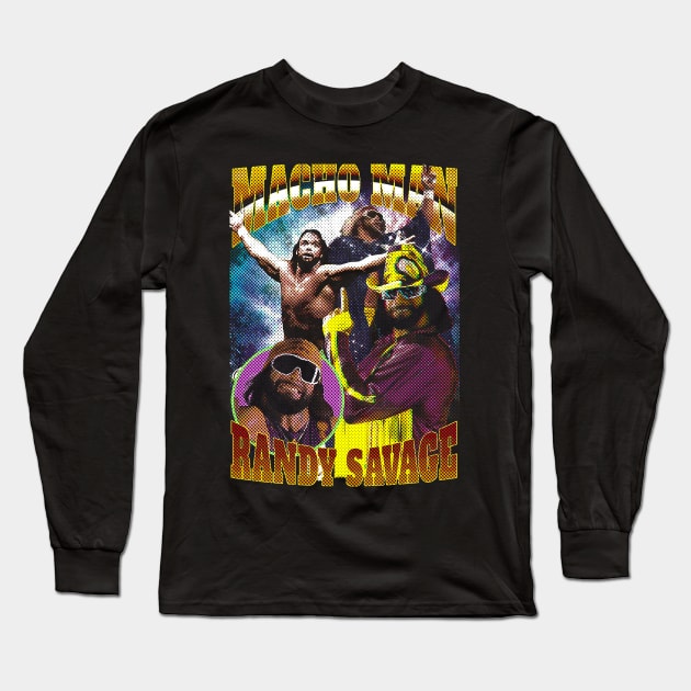 macho man of the crop Long Sleeve T-Shirt by alesyacaitlin